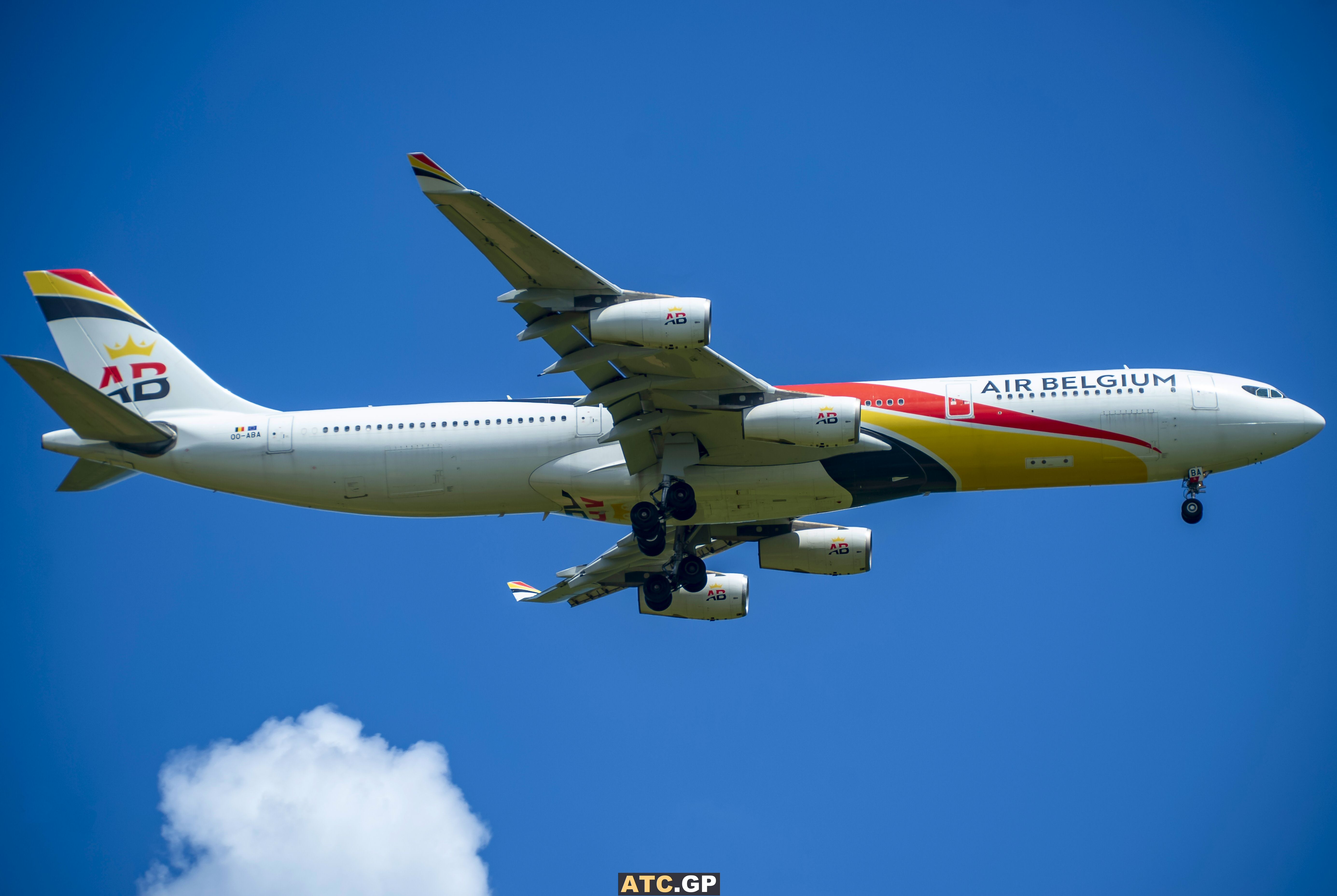 A340-300 Air Belgium OO-ABB | AeroPix