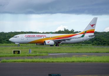 B737-800 Surinam Airways PZ-TCV